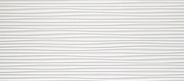 CAR. 3D FLOWS WHITE MATT 50X120          A6BI