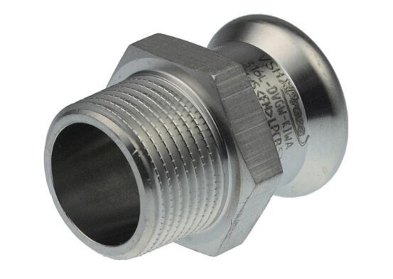 RACCORD XPRESS ACIER INOX - Raccord droit MF - Type R2705