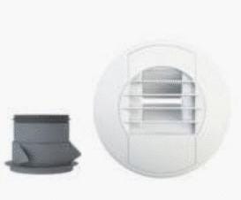 BOUCHE D'EXTRACTION HYGROREGLABLE - Bouche