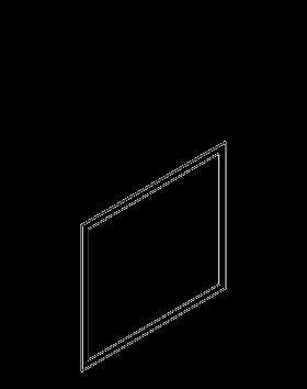 MIROIR ECL. LED NARCISSE L80          1746511 DECOTEC  [1746511]