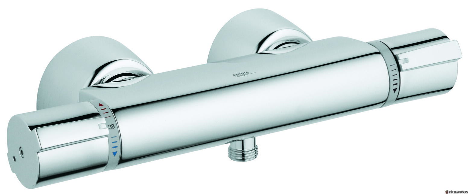 GROHTHERM 2000 HOSPITA - Mitigeur douche thermostatique mural DN 15