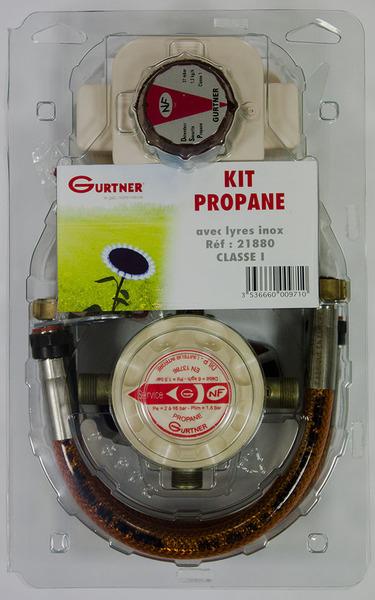 KIT PROPANE CLASSE 1 LYRE INOX          21880
