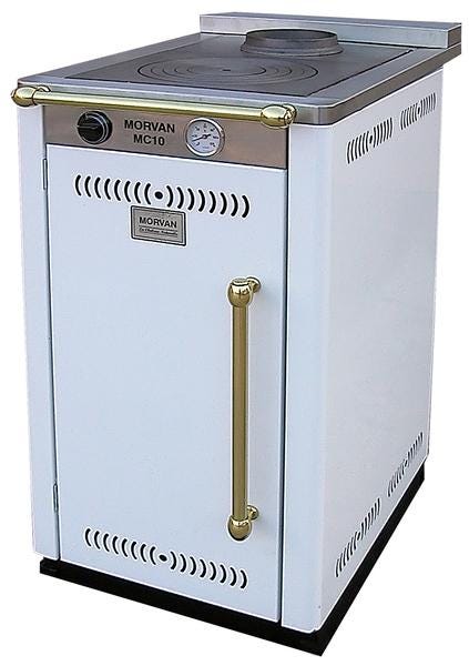 MC 10 - Cuisinière de Chauffage central