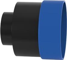 MANCHON HDPE+JOINT+COUVERCLE 50/46  VS0332003 VALSIR FRANCE  [VS0332003]