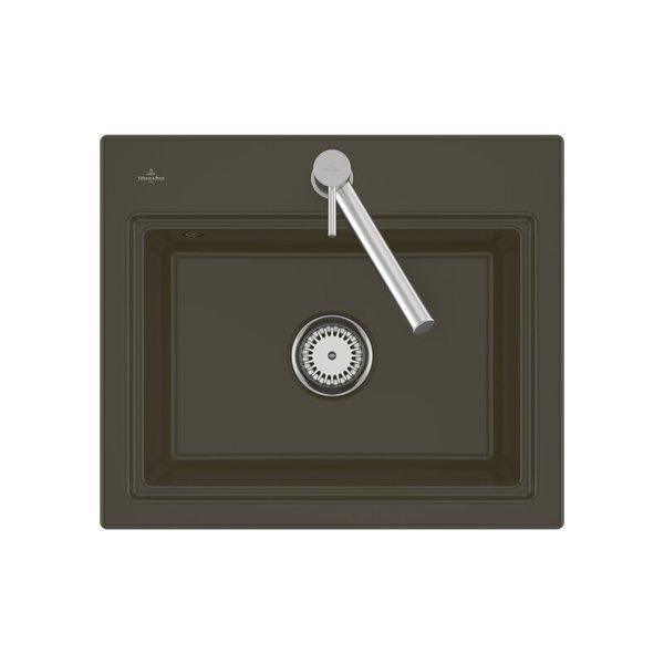 EVIER SUBWAY STYLE 60 S FLAT STON.WH 33661FRW VILLEROY BOCH  [33661FRW]