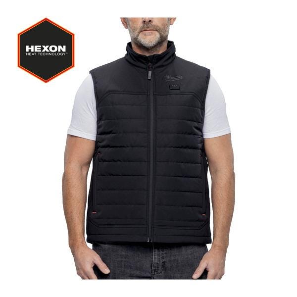 GILET CHAUFF.M12 HPVBL3-0 S   NOIR 4932493842
