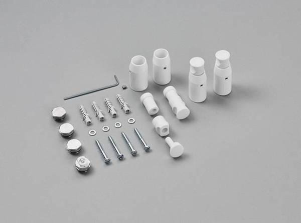 KIT FIX.MUR.REGL.CALA LN/ALN BLANC -4- 923021 ACOVA-ZEHNDER GROUP FRANCE  [923021]
