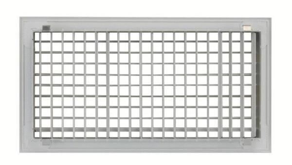 GRILLE DE SOUFFLAGE - GDD - Grille alu double déflexion