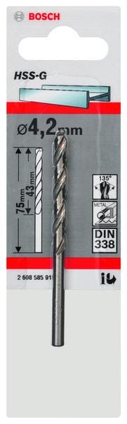 FORET - HSS-G - Pour métaux rectifiés