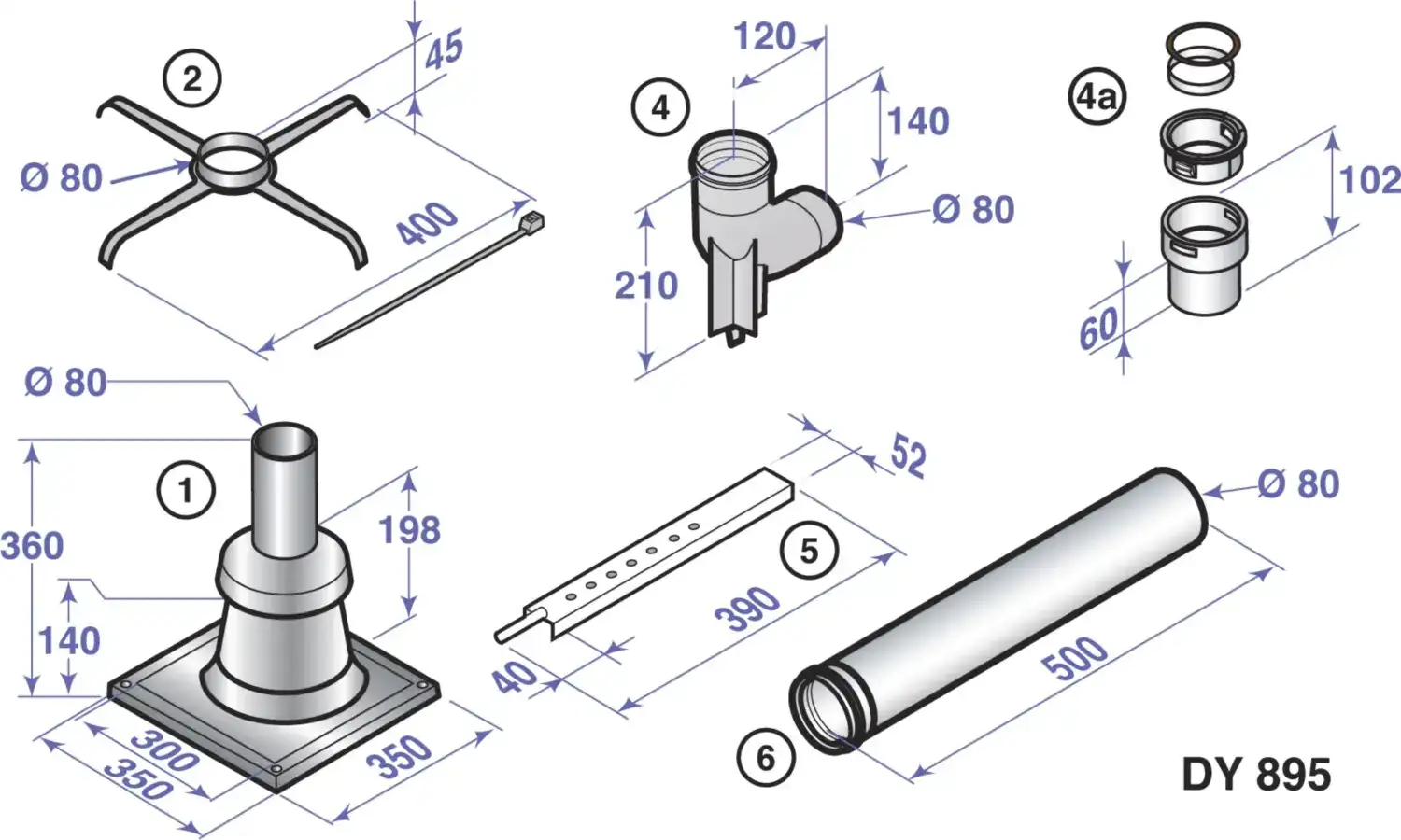 RACCORDEMENT FUMEES - Tube flexible