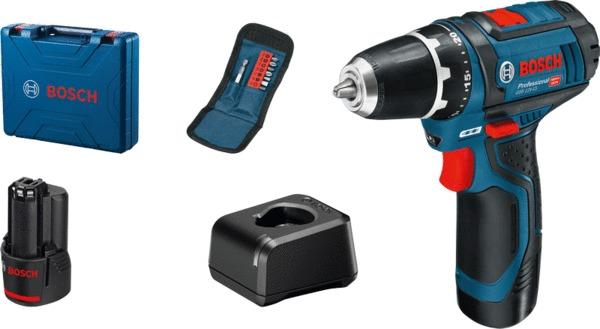 PERCEUSE VIS.GSR12V-15 +ACC. BOSCH 060186810G BOSCH ELECTROPORTATIF  [060186810G]