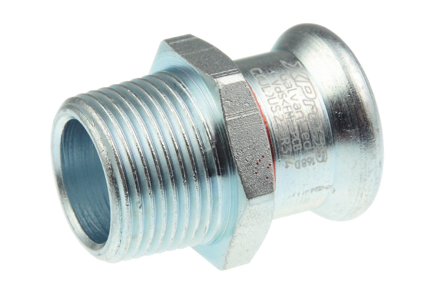 RACCORD XPRESS ACIER EZ - Raccord droit MF - Type C1405