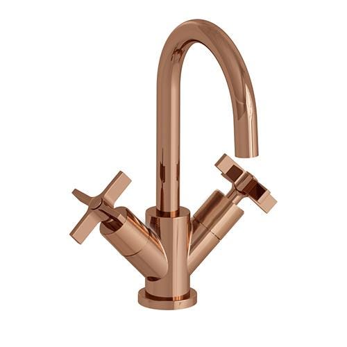 MELANGEUR LAVABO CROSS ROAD  OR ROSE CR22646P ONDYNA  [CR22646P]