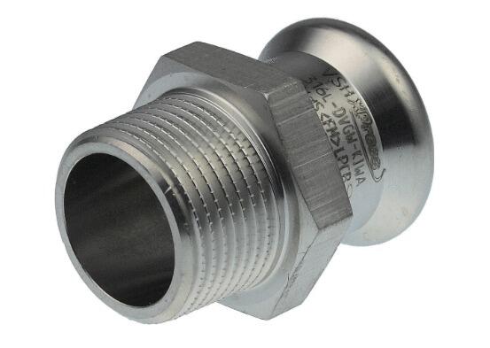 RACCORD XPRESS ACIER INOX - Raccord droit MF - Type R2705