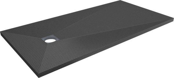ISOTANCHE PANODUR - Receveur à carreler constitué de panneaux à carreler en Polystyrène extrudé, renforcé et préparé pour la pose directe de carrelage