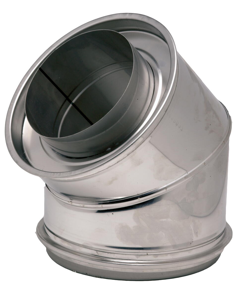 CONDUIT POLYCOMBUSTIBLE INOX 304/GALVA ISOLE - Opsinox - Double paroi - Isolation laine de roche