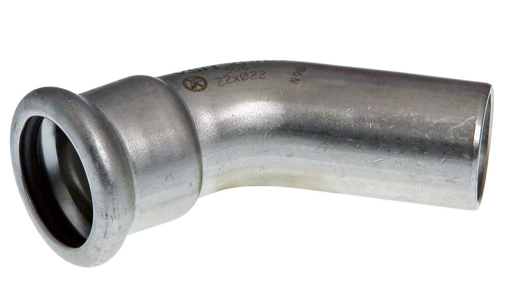 COUDE XPRESS ACIER INOX - Coude 45° F 304