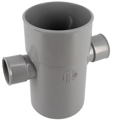 EMBRANCHEMENT DBLE 87.30 MF D100/040GRIS RT78 NICOLL  [RT78]