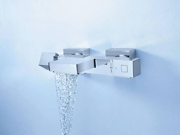 GROHTHERM CUBE - Mitigeur bain-douche mural