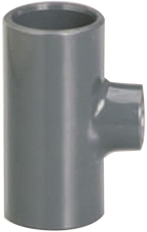 TE A COLLER PVC-U K62 - FFF - Réduit - 90°