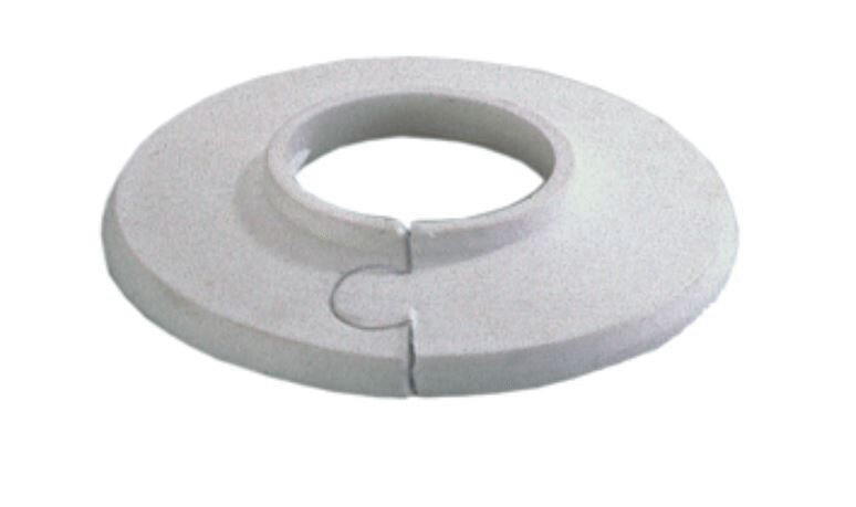 ACCESSOIRE DE MONTAGE - Rosace plastique blanche