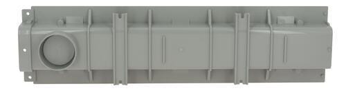 CANIVEAU BAS PVC 50CM H10CM            CAB100 NICOLL  [CAB100]