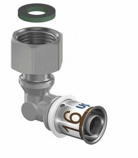 COUDE S-PRESS PLUS MULTICOUCHE - Coude 90° écrou libre