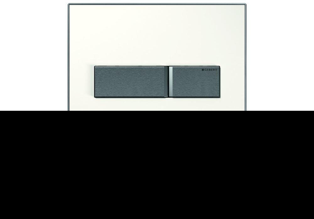 SIGMA - 50 - Plaque de déclenchement double touche en fonte d'aluminium