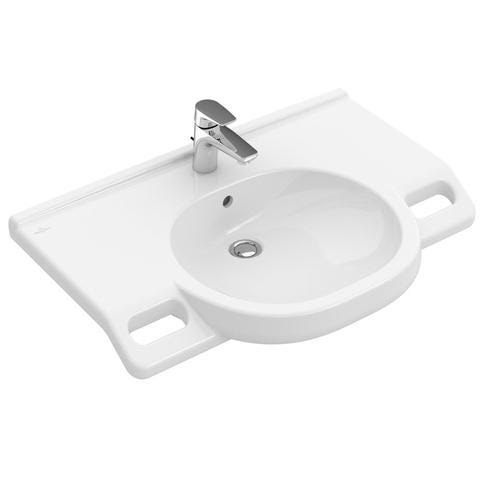 LAVABO SUSPENDU 80X55 OVALE      BLC 41208101 VILLEROY BOCH  [41208101]
