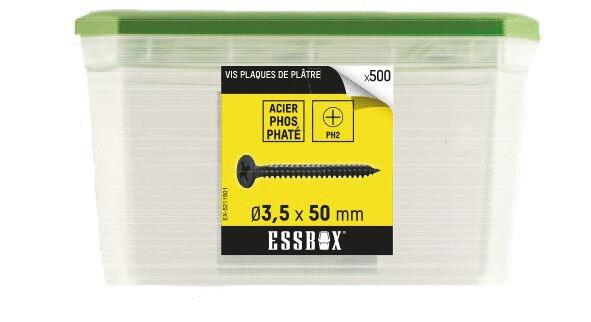 VIS PLAQUE DE PLATRE - Vis charpente, électrozingué TP - Torx