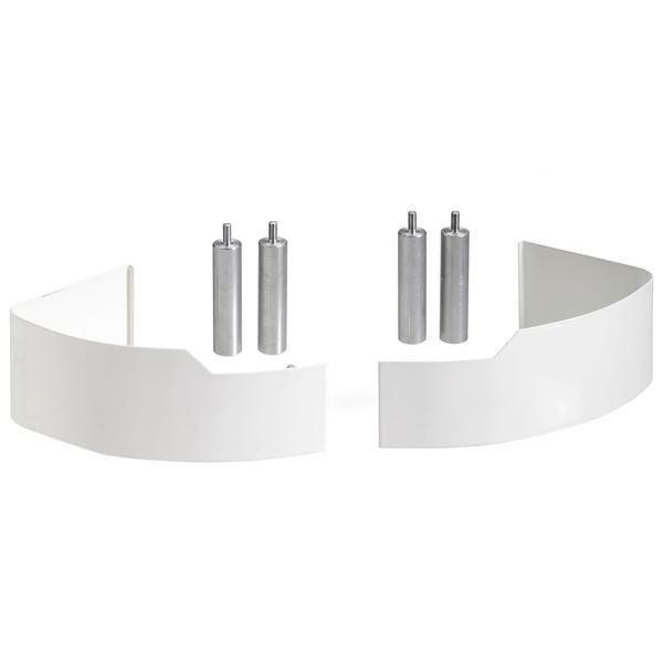 PIEDS CACHE TUYAUX                   ACCAPIES FINIMETAL - RADSON  [ACCAPIES]
