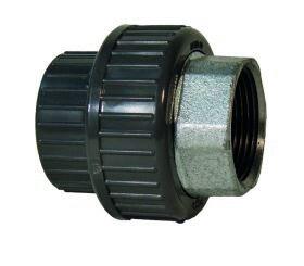 MANCHON A COLLER - A VISSER PVC-U/FONTE MALLEABLE METRIQUE - RP - Manchon union d'adaptation