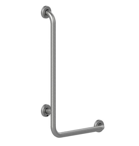 BARRE COUDEE DROITE 90 450 X 750 INOX-- 60330 PRESTO LES ROBINETS  [60330]