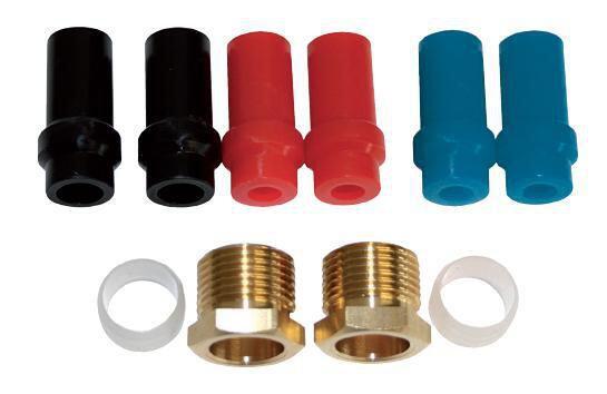 FILTRE ET RECYCLAGE - Bague souple et raccord pour tubes ø ext.8, 10 et 12 mm