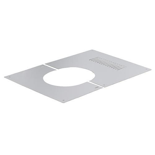 PLAQUE VENT.TUB.CHAUFF 0:150       52150655/0 POUJOULAT  [52150655/0]