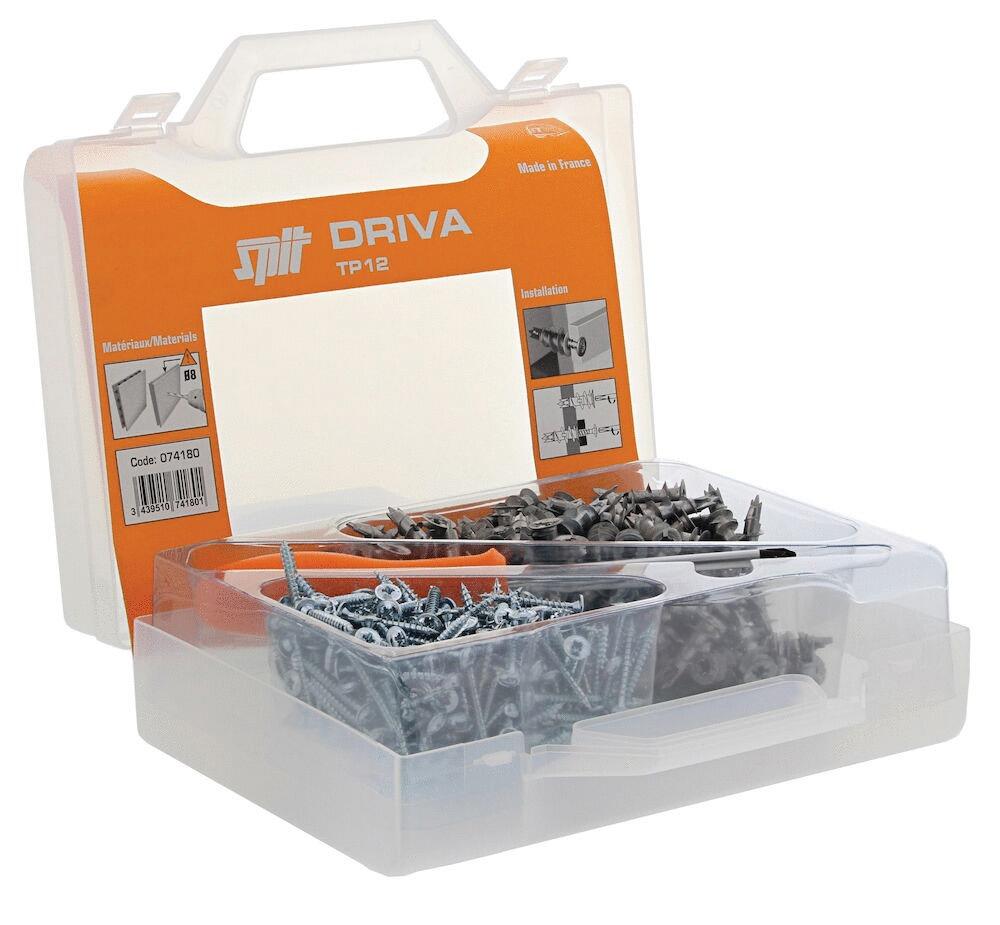 CHEVILLE METAL - Driva - Cheville autoforeuse  ultra rapide spéciale plâtre, Zamak