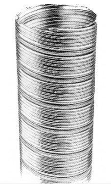 TUBAGE FLEXIBLE - Tubage souple double peau inox intérieur lisse