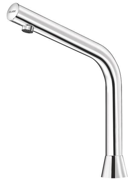 BINOPTIC 2 LAVABO M3/8" ROBINET INOX CHROME H DELABIE G ET J  [375116]