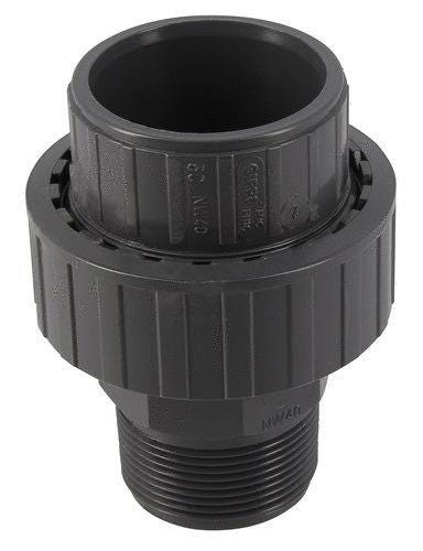 MANCHON UNION ADAPT.FM 3PCS D50X1"1/2  N5040M NICOLL  [N5040M]