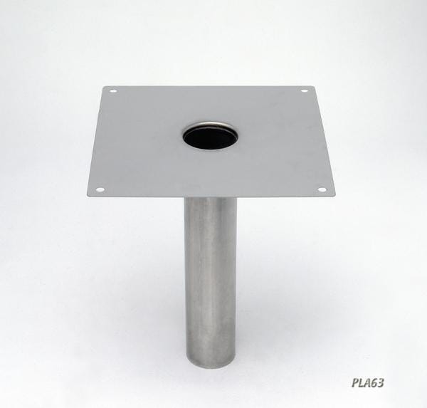 SIPHINOX® AVEC REPRISE D'ETANCHEITE - Platines inox de positionnement et d'étanchéité pour siphons