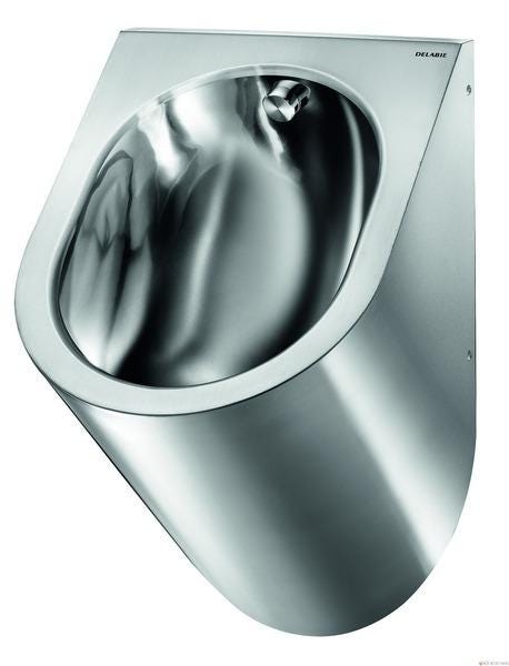URINOIR DELTA ALIM/ARR.   INOX304/SAT. 134772 DELABIE G ET J  [134772]