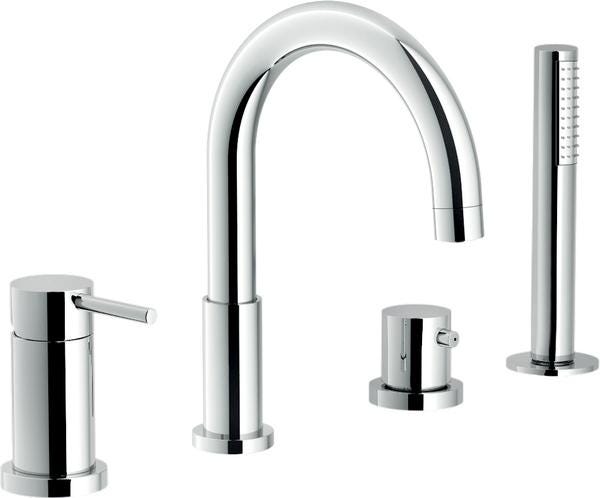 MITIGEUR BAIGN. ROND -KIT-  CHR  WEBK110/9TCR NOBILI RUBINETTERIE  [WEBK110/9TCR]
