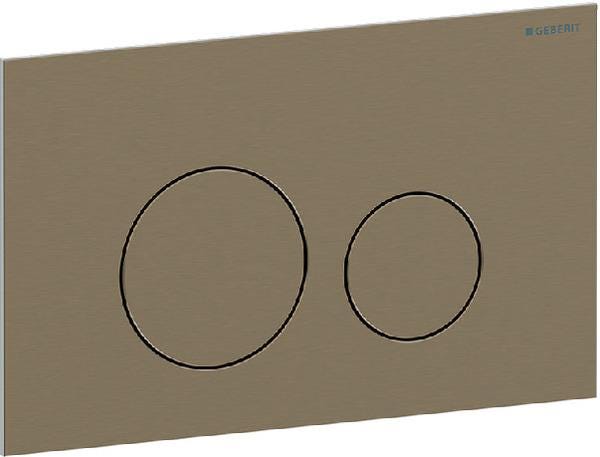 PLAQUE SIGMA40 DBLE ROUND OR RGE 115.628.QB.1 GEBERIT  [115.628.QB.1]