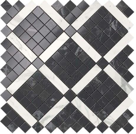 CAR. MARVEL NOIR MIX DIAGONAL MOSAIC     9MVH