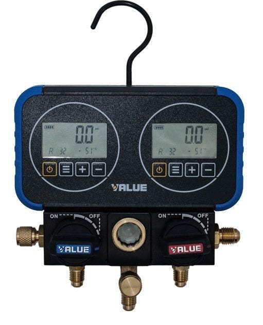 MANOMETRE ELECTR.2 VOIES +ACC.  TF-VRM2-0101I TEDDINGTON-FRANCE  [TF-VRM2-0101I] 