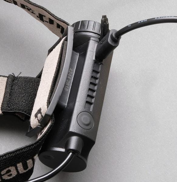 LAMPE - Frontale rechargeable