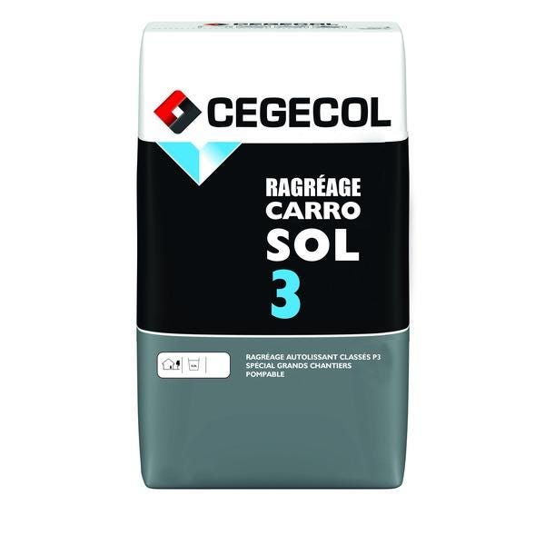 CARROSOL 3 - Enduit de ragréage autolissant de sol