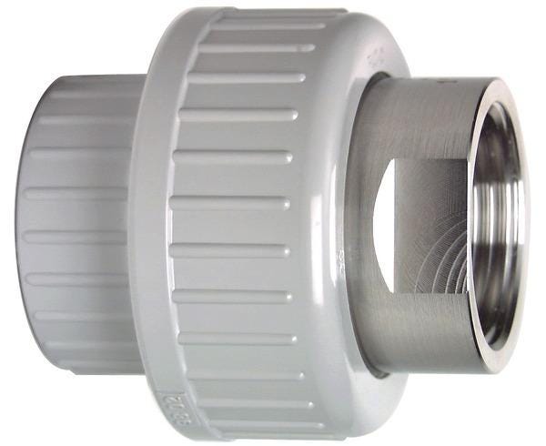 UNION PVC-C/INOX/EPDM F 50X1"1/2 GF 723540210 FISCHER GEORG  [723540210]