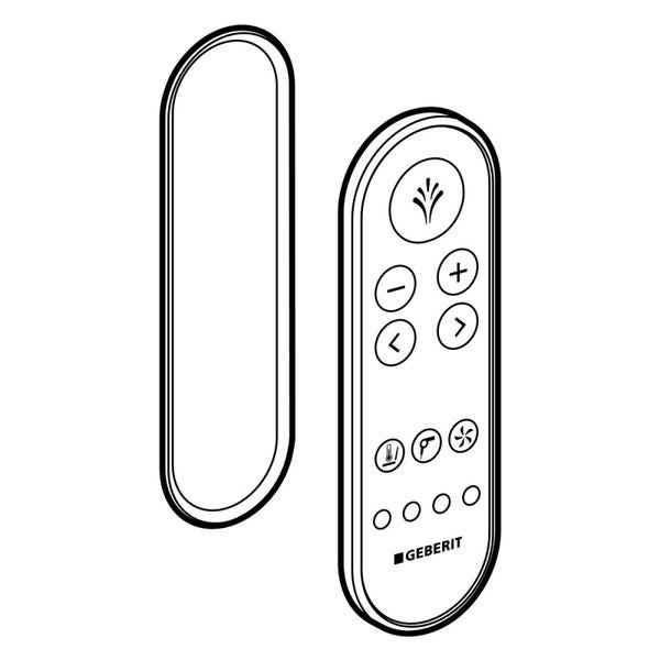 TELECOMMANDE P/GEBERIT TUMA CONF 243.531.11.1 GEBERIT
