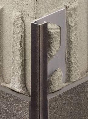 SCHLUTER-QUADEC-TS - Profilé décoratif carré pour les angles sortants